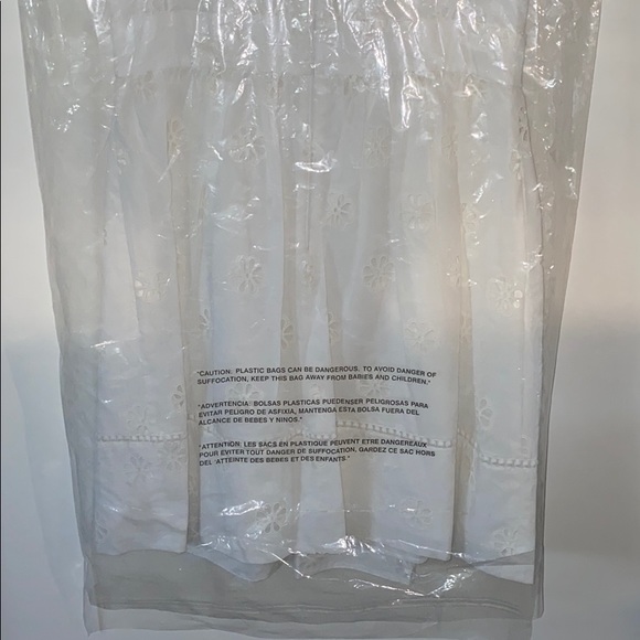 NWT Kate Spade White Clover Eyelet Minidress ♠️ - Picture 11 of 14